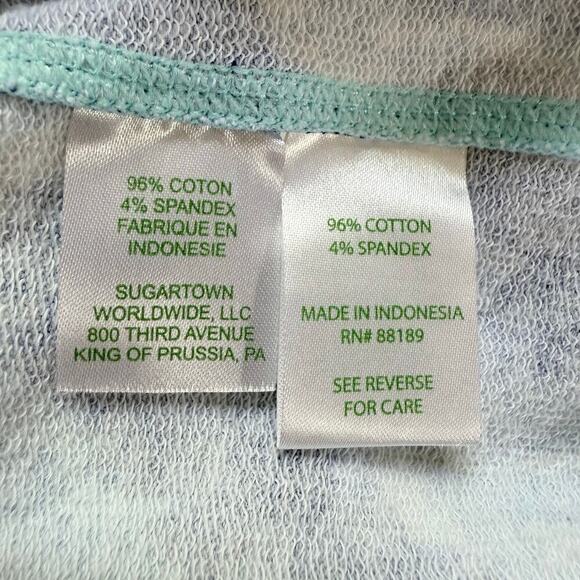 Lilly Pulitzer Mindy Shawl Collar‎ Cardigan Blazer in Blue Swish Print, Size XS - Picture 11 of 11